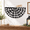 Black & White, variant on 4th Of July Bunting 48 X 24 Burlap Patrifor