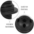 thumbnail image 5 of KAKOWELY lampharp holder base 3PCS E27 Double Ring Light Holder Black Lamp Shade Collar Rings Full Thread Lamp Adapter Socket for Pendant Lamps Installation, 5 of 5