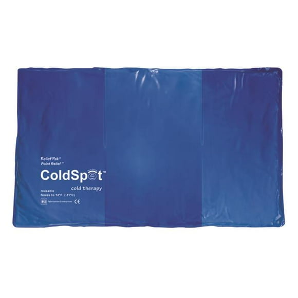 Relief Pak ColdSpot Blue Vinyl Pack - oversize - 11" x 21"