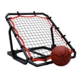 thumbnail image 3 of Basketball Rebounder & Soccer Pro Passback Training Aid with Adjustable Frame 3 x 2.5 ft- Portable Floor Baseball, Volleyball & Softball Return Net for Pitching, Fielding, Dribbling Practice, 3 of 6