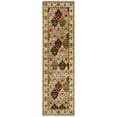 thumbnail image 3 of SAFAVIEH Lyndhurst Abigail Traditional Bordered Runner Rug, Grey/Multi, 2'3" x 12', 3 of 11
