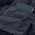 thumbnail image 6 of Men's Sleeveless Vest Multi Pocket Quick Dry Nylon V-Neck Workwear Photography Mountaineering Journalist Outdoor Casual Utility Fishing Hiking Travel | Zenithor,Dark Blue 5XL, 6 of 9