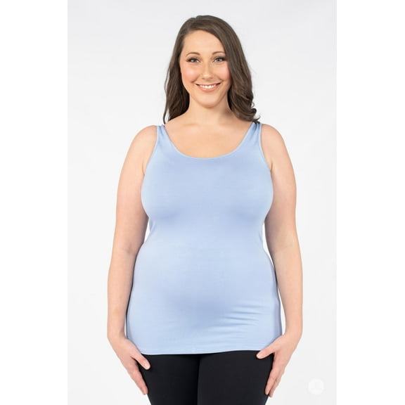 Classic Layering Tank - Baby Blue L