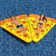 thumbnail image 2 of Inflation Swim Pizza Bed Reusable Swimming Pool Lounge Pad for Indoor Pool, 2 of 5