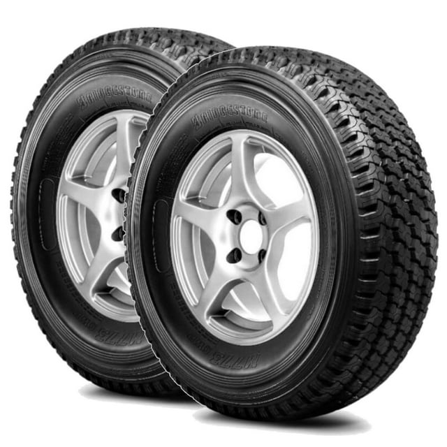 Paquete de 2 llantas Bridgestone 215/75R14 104/101R M773 Swp