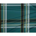 thumbnail image 4 of oneOone Polyester Lycra Dark Teal Green Fabric Madras Check Sewing Craft Projects Fabric Prints By Yard 56 Inch Wide, 4 of 4