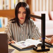 CZUR Shine Ultra Pro 24MP Document Scanner, USB Book Scanner, Portable Document Camera, A3 Large Format Book Scanner, Adjustable Height, Max DPI 440, for Windows & Mac