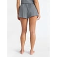 thumbnail image 3 of No Boundaries Cloud Core Sleepwear Shorts, Women's XXS-3X, 3 of 4
