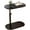 Black, variant on C Shaped Side Table,Adjustable Height C Table End Table for Couch,360°Swivel Couch Side Tables Slide Laptop Desk for Sofa/Bed/Bathtub/Rotating Tabletop (Log)