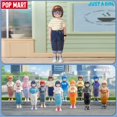 thumbnail image 2 of POP MART Hello NORI Series Anime Action Figure Guess Bag Ornament Figurines Home Decor Desktop Dolls Model Girls Gift, 2 of 5