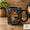 Black, variant on Red Fox Mug 3D Effect Woodland Animal Coffee Cup Gift for Fox Lovers