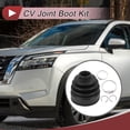 thumbnail image 2 of Kit de bota de junta CV interior No.C97413JA0A de Unique Bargains con abrazaderas para Nissan Pathfinder 2013-2020, 2 of 7