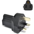 thumbnail image 2 of Ceptics UK, UAE, Hong Kong BS-1363 Travel Power Plug Adapter Accepts NEMA 5-15R - ETL Certified - Industrial Grade (IG-7), 2 of 2