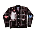 thumbnail image 1 of Moomin Cardigan à Carreaux « Adult In Love » 80e, 1 of 4