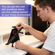 T13 Action Figures Assembly Completed, 3D Printed Toys, Multi-Jointed Movable Dummy 13 Mobile Robot, 3D Printed Action Figure, Desktop Decoration for for Office and Home, Gift for Collectors