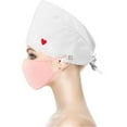 thumbnail image 1 of Unisex Adjustable Working Cap Unisex Operating Room Hat Cotton Washable Scrub, 1 of 7