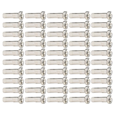50 Pieces Spoke Caps , Brass Spoke Cover End Caps, Durable Road Bike Spoke Nipples for BMX Cycling Equipment Decoration , 14mm