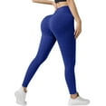 thumbnail image 7 of SDNall Yoga Pants for Women High Waisted with Stripe Threads, Tummy Control and Hip Lifting Design, Solid Color Fitness Leggings for Workout or Casual Wear, 7 of 7