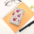 thumbnail image 7 of JIALIOU Nylon Trifold Card Wallet with ID Window Zipper Pocket for Men Women Teen Disco Balls Wear Santa Hats, 7 of 7