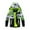 Green, variant on Little Boys Kids Rain Jackets Hooded Zip Up Mountain Graphic Print For Outdoor Sports Wear Windbreaker Windproof Coat Size 5-6T