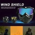 thumbnail image 5 of Windproof Ski Goggles with Removable Face Mask - Anti-Fog Anti-Scratch UV Protection Lens for Snow Sports and Outdoor Riding, 5 of 9