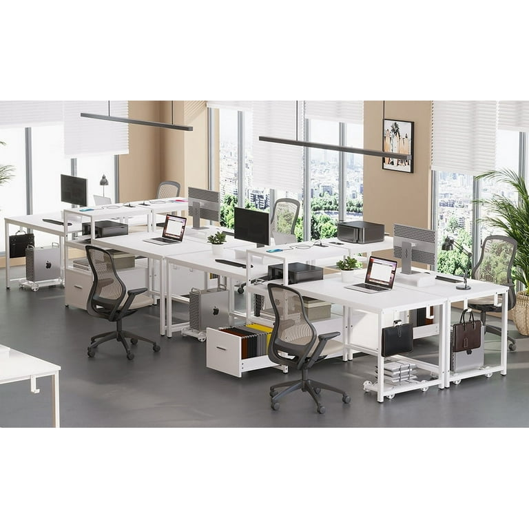Two person 2024 desk walmart