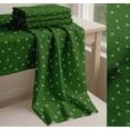 thumbnail image 6 of Soimoi Green Cotton Poplin Fabric Heart & Love Text Print Fabric by the Yard 56 Inch Wide, 6 of 7