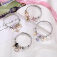 thumbnail image 4 of 2 pulseras con abalorios para mujer, pulsera para mujer, regalos de Navidad y San Valentín. MFZFUKR CPB-CJZ1604-2, 4 of 5