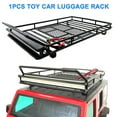 thumbnail image 2 of Car Vehicle Accessory Luggage Carrier Car Roof Rack suitable for 1/10 RC SCX10 RC4WD TF2 CC01, 2 of 3