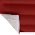 thumbnail image 2 of Pleated Marine Vinyl Upholstery Fabric  Medium Red 54" Wide By 15 Yards Boat Auto, 2 of 6