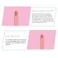 thumbnail image 5 of 5 pz. Brochas de maquillaje portátiles Brocha para sombra de ojos en polvo Set de brochas cosméticas para viajar, 5 of 5