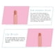 thumbnail image 5 of 5 unidades de pinceles de maquillaje portátiles: pincel para sombra de ojos en polvo, set de pinceles cosméticos para viajar, 5 of 5