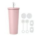 thumbnail image 1 of Juego de tapones para vasos a prueba de derrames | Accesorios de taza universal para vaso 1.0 de 30 oz y 40 oz | 2 tapones de cubierta de paja + 2 tapones cuadrados + 2 tapones redondos de sellado, 1 of 6