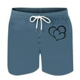 thumbnail image 4 of Awdenio Shorts Men Swim Trunks Hawaiian Bathing Mesh Lining Suit Swimsuits Beach Shorts with Pockets, 4 of 4