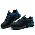 thumbnail image 2 of Men's Sneakers Comfortable Steel Toe Shoes Non- Indestructible Walking Sneakers for Work and Daily Use, 2 of 7