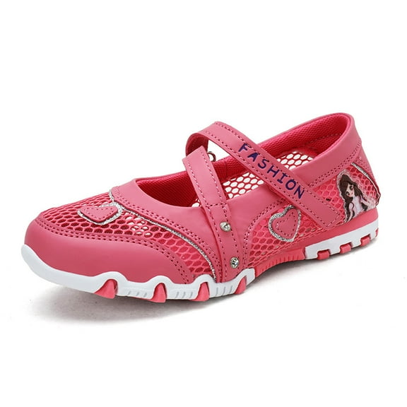 Girls Summer Sandals Dress Shoes Princess Flats Wedding Party Glitter Shoes for Kids