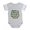 Heather Gray, variant on CafePress - Sistershavetails - Cute Infant Baby Football Bodysuit