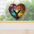 thumbnail image 3 of Nilvkv Tree of Life Suncatcher Crystal Pendant Wall Hanging Ornament Feng Shui Decor for Living Room Bedroom Display, Hanging Ornaments, Home Decor, 3 of 6