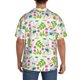 thumbnail image 3 of Fotbe Happy Easter Camisa Estampada de Manga Corta para Hombre, Casual de Verano, Estilo Playero, Sin Arrugas-Large, 3 of 5