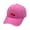 Rose red, variant on Adjustable Wash Cotton Baseball Caps with Bowknot Cherry Design Sun Protective Headwear for Women Girl Outdoor Activity