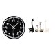thumbnail image 1 of Reloj de pared,Reloj de pared silencioso y decorativo que no hace tictac,Reloj moderno de 12 pulgadas para pared de casa o oficina,sencillo.,Estatua de alce y ciervo,Estatua de jirafa de, 1 of 8