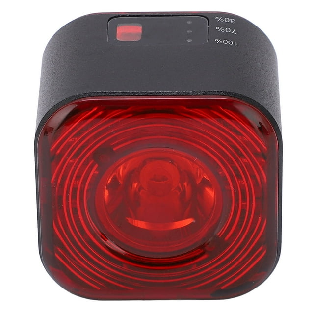 Luz Trasera, Inducción De Freno De Aleación De Aluminio Iluminación De Gran Angular De 180 ° Luz Trasera De Bicicleta Inteligente Para Bicicleta De Carretera OTVIAP Bike Tail Light
