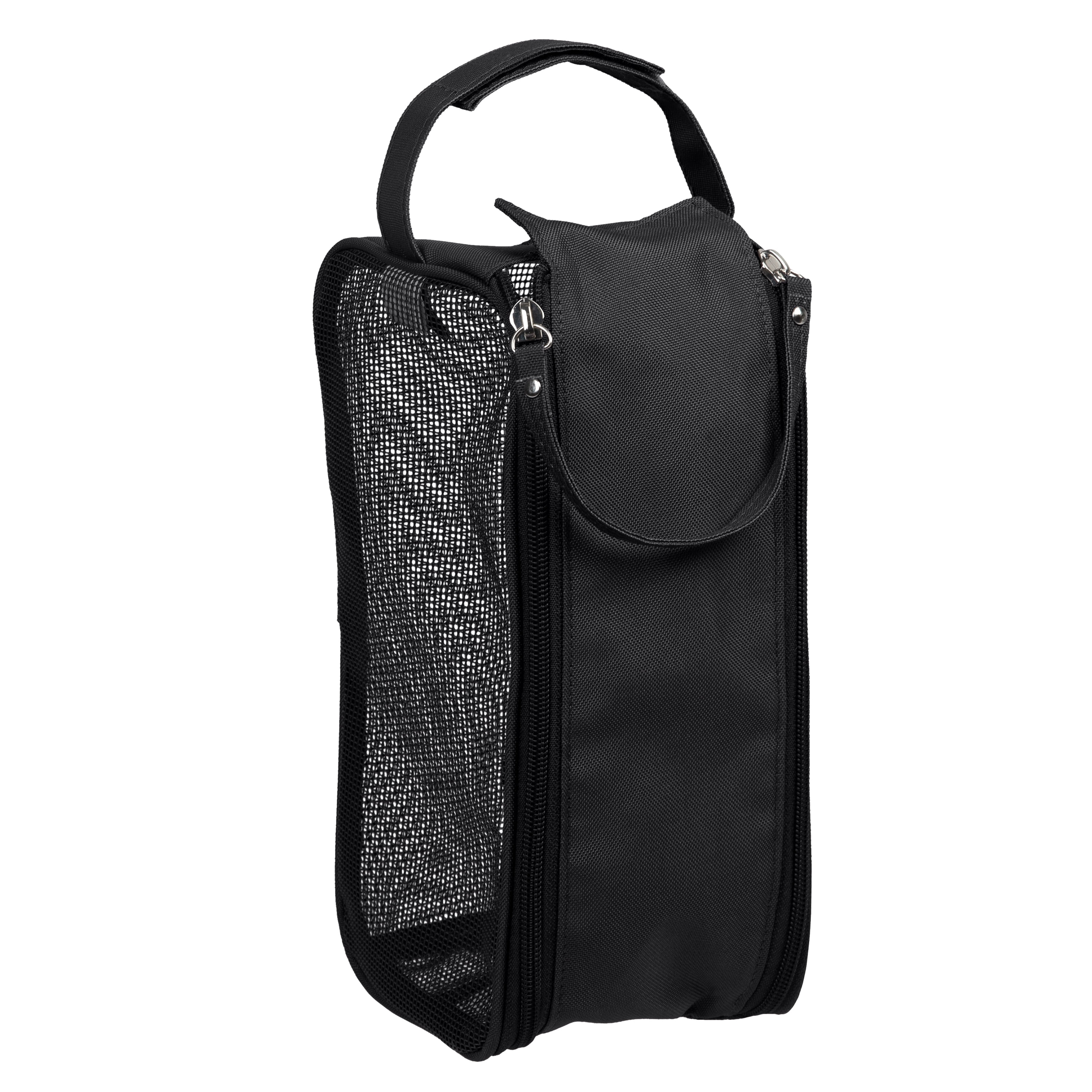 hanging toiletry bag black