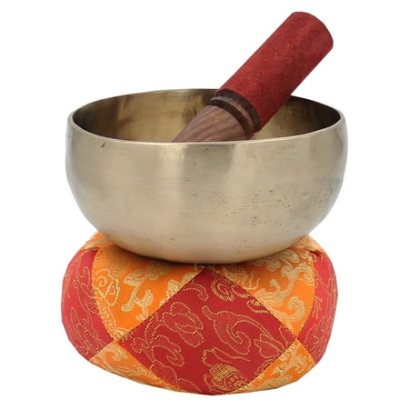 Hand Hammered Zen 5 Inches Singing Bowl / Mallet / Cushion