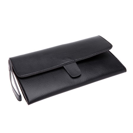 Pro Leather Hair Scissor Bag Scissors Waist Pack Pet Hairdressing