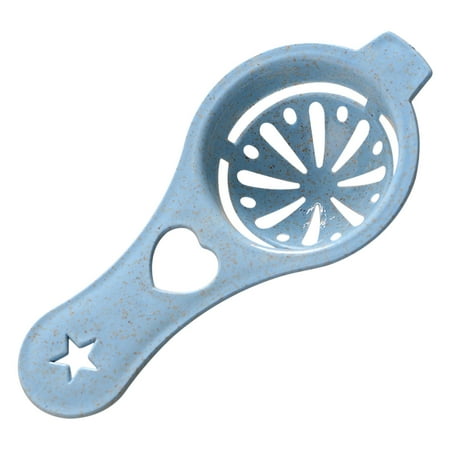 

Eggs Separator Sifting Kitchen Gadget Plastic Filter Sieve Divider Holder