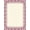 Ivory, Pattern 7, variant on ODIKA 4'x6' Machine Washable Non-Slip Area Rug, Romantic Hearts Valentine Tree Festive Holiday Decoration High Traffic Rug, Pink, 631505