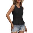 thumbnail image 3 of Women Short Sweater Vest Sleeveless Summer Bohemian Knitted Waistcoat, 3 of 4