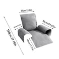 thumbnail image 3 of Cagogo Recliner Chair Cover, Waterproof Recliner Sofa Cover for Pets, Non Slip Recliner Sofa Protection Cover, Washable Recliner Sofa Towel for Massage Chair Rocking Chair Living Room, 3 of 4