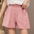 thumbnail image 5 of Pants for Women Trendy Wide Shorts Waist Loose Thin Leg High Trousers, 5 of 5